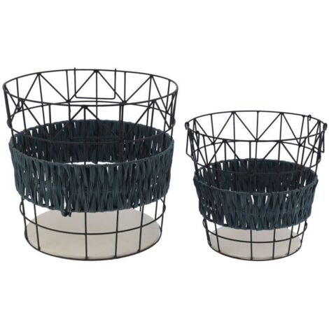 2 Pièces Panier à linge, modernes pour salle de bain
