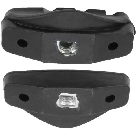2 Pièces Patins de Frein pour Vélo de Route en Résine Flexible - Accessoires de Freinage Cyclisme