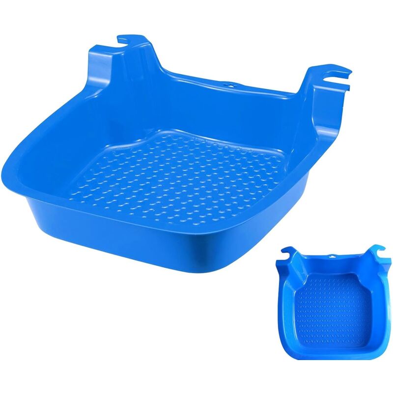 2 Pièces Pédiluve pour Piscine, Bac Pediluve pour Piscines Et Spas Hors Sol, Bassin De Bain De Pieds Antidérapant, Installé sur Une Échelle De