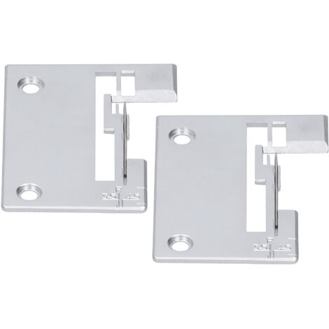 2 Pièces Plaque Aiguille pour Machine à Coudre SURJETEUSE SINGER, Plaque en Fer pour Aiguilles, Accessoire de Couture de Rechange