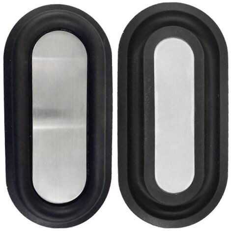 2 Pièces Plaque Anti-Vibration Caoutchouc pour Subwoofer DIY, Réparation Excellente Fabrication