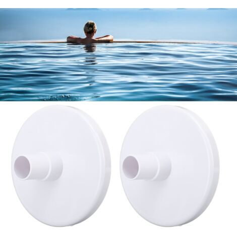 2 Pièces Plaque de Vide pour Piscine Compatible avec Modèles Standard Double Fond