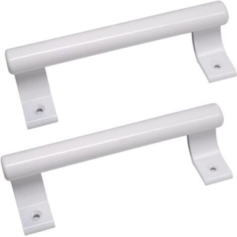2 pièces Poignée de porte coulissante en aluminium de 8', poignée métallique moderne pour les portes vitrées de balcon, les portes coulissantes de