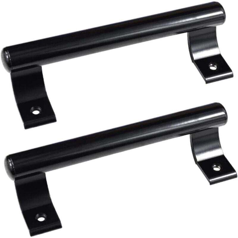 2 pièces Poignée de porte coulissante en aluminium, poignée métallique moderne pour les portes vitrées de balcon, les portes coulissantes de salle de