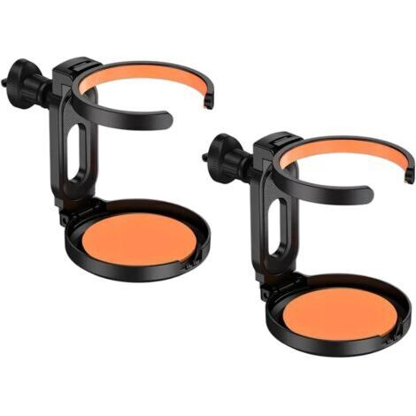 2 Pièces Porte-gobelet réglable pour Grille d'aération de Voiture, Porte-Bouteille d'eau Pliable pour Voiture, Porte-gobelet adapté aux grilles d'aération, Peut contenir du café, du thé