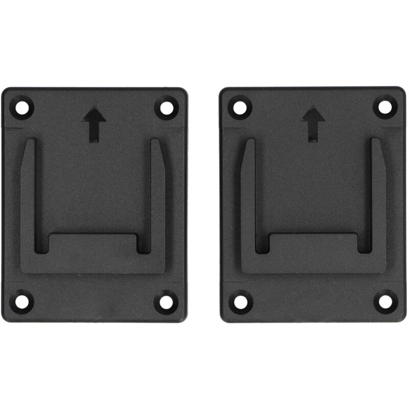 2 pièces porte-outil Dock support de montage de batterie coque ABS support de fixation de stockage pour Bosch 18V