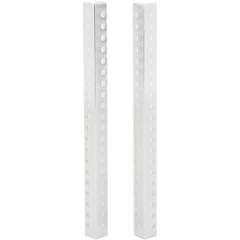 2 Pièces Profilé en Aluminium Extrusion en L 20 Trous Accessoires Robot 12x12mm 3103-0020-0168