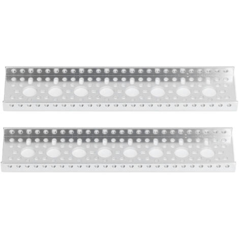 2 Pièces Profilé en U Aluminium 48x12mm, Pièce Accessoire Lourd pour Robot3121-0008-0216