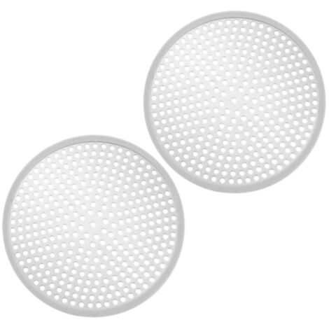 2 Pièces Protection de Bonde Ronde Acier Inoxydable Filtre Cheveux pour