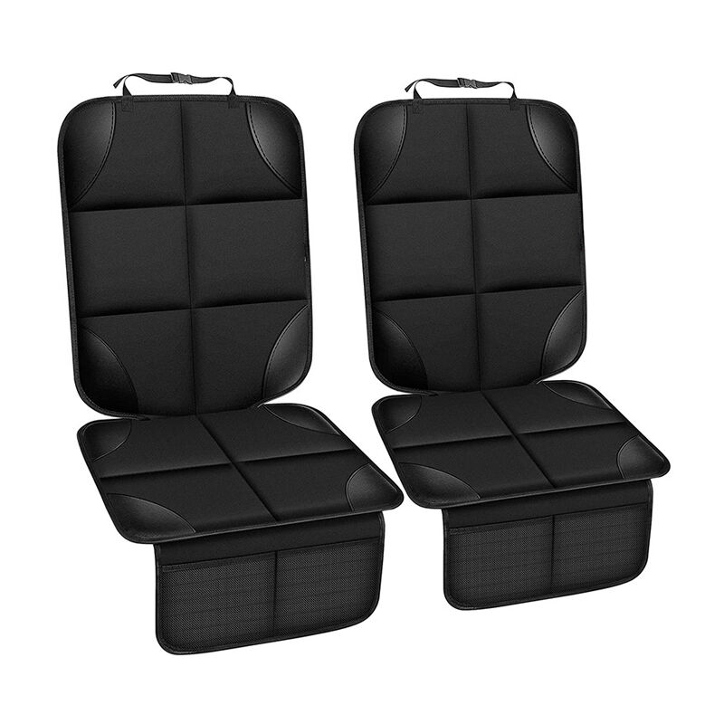 Yozhiqu - 2 Pièces protection siege voiture, Antidérapant protection siege voiture enfant, Universelle Imperméable housse siege voiture Oxford pour