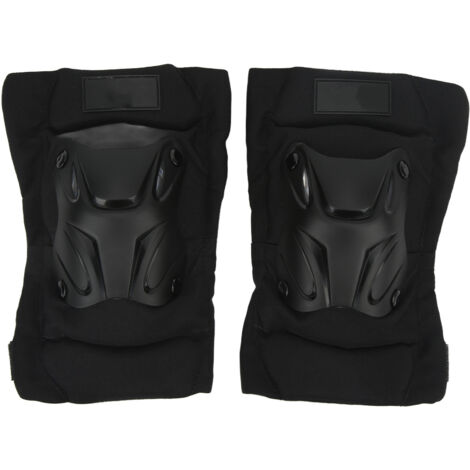 2 Pièces Protections Coude Motocross - Antidérapant, Respirant, Ajustable avec Coussins et Bandes Réfléchissantes pour Sports Moto