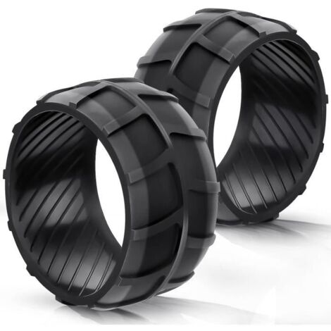 2 Pièces Protections de Roue XL pour Worx Landroid M500 M700 S300 M1000 - Amélioration de la Traction de la Tondeuse