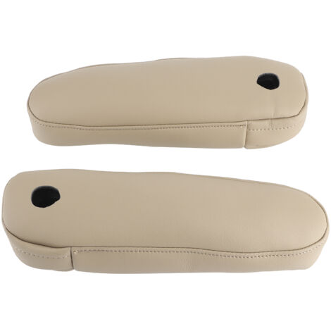 2 Pièces Protège Accoudoirs Siège Auto Cuir Synthétique pour Lexus RX 300 330 350 2003‑2009 Beige
