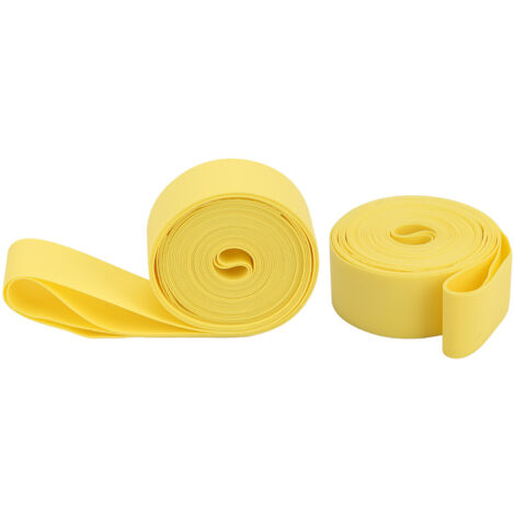 2 Pièces Protège-Chambre à Air pour Vélo, Bande Anticrevaison en PVC pour Jantes 700C, Protection Renforcée Contre les Punctures