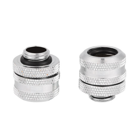 2 Pièces Raccord Compression G1/4 pour Tubes Rigides OD 14MM, Système de Refroidissement Eau