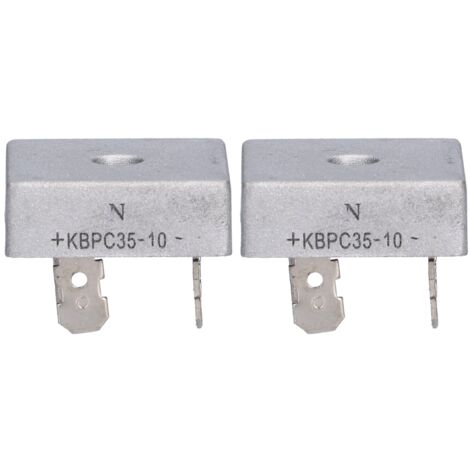 2 pièces redresseur de pont diode 4 broches pour générateur essence KBPC3510