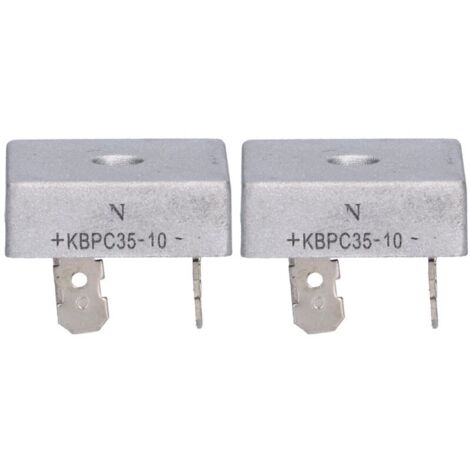 2 pièces redresseur de pont diode 4 broches pour générateur essence KBPC3510