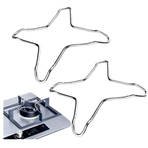 2 Pièces Réducteur De Gaz En Acier Inoxydable Pour Cuisinières À Gaz, Plaques De Cuisson, Cuisinières, Supports De Casseroles