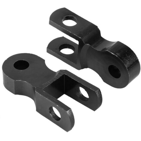 2 Pièces Rehausseur d'Amortisseur Moto 5cm, Coussin de Surélévation pour Châssis (Sans Vis)