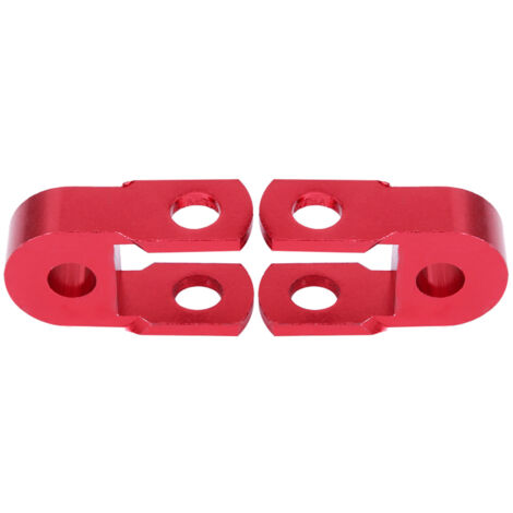 2 pièces Rehausseur Universel Amortisseur Arrière Moto Extension Hauteur sans Vis