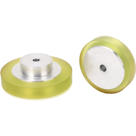 2 Pièces Roue de Mesure Compteur de Longueur Roulant Compact Stable Kit Roue Synchronisée Diamètre 6mm