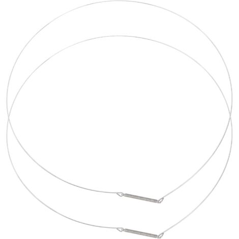2 Pièces Rouleau de Machine à Laver Ensemble de Pince à Ressort de Porte Rouleau de Lavage Anneau de Serrage Joint de Porte pour Porte de Machine à Laver Dans Un Diamètre de 35cm