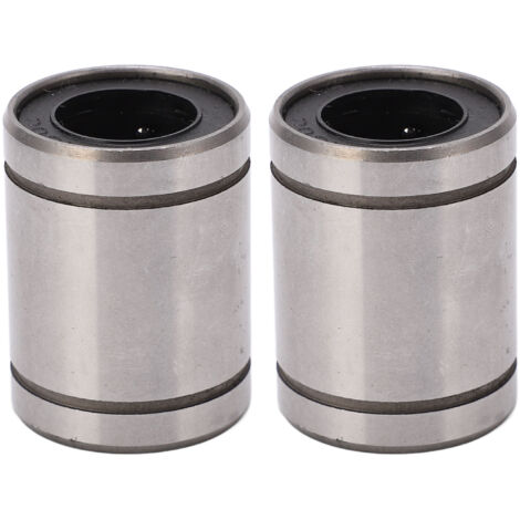 2 Pièces Roulement Linéaire à Billes LM16UU, ID 16mm OD 28mm, pour CNC Imprimante 3D