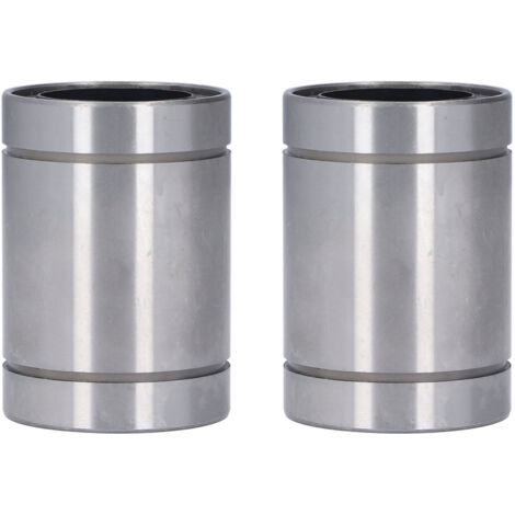 2 Pièces Roulement Linéaire à Billes LM30UU, Alésage 30mm, Diamètre Extérieur 45mm, Longueur 64mm pour CNC