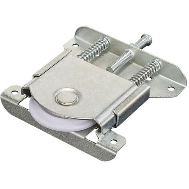 Tuserxln - 2 pièces Roulette Porte Coulissante placard,Pièces de porte coulissantes pour porte de garde-robe,roues,rouleaux,armoire Runners