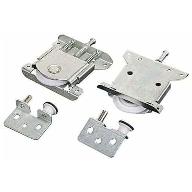 Peny - 2 pièces Roulette Porte Coulissante placard,Pièces de porte coulissantes pour porte de garde-robe,roues,rouleaux,armoire Runners