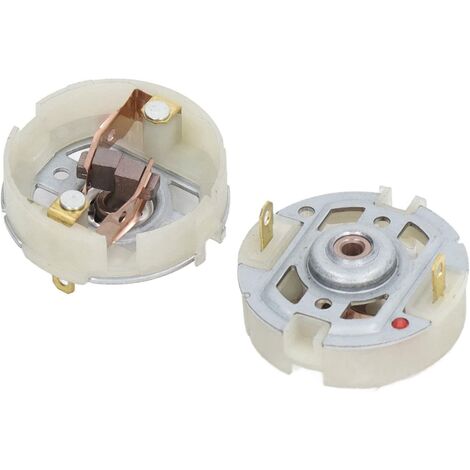 2 pièces RS550 Balais de moteur en carbone avec accessoire de support, balais de charbon de moteur Rs550, pour perceuse visseuse électrique pour tournevis électrique RS550 moteur à courant continu Ter