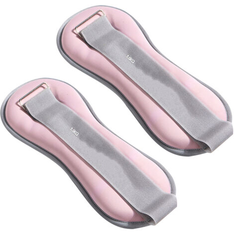 2 pièces Sac de Sable pour Cheville avec Sangle Réglable et Fermeture Velcro - Entraînement Musculation 3.3 lb pour Danse