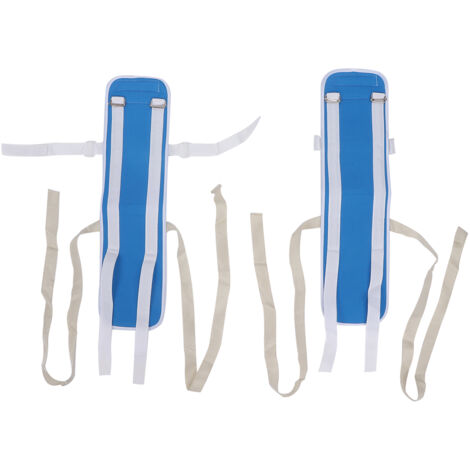 2 Pièces Sangle de Genou Anti-Chute pour Lit, Ceinture de Sécurité pour Personnes Âgées