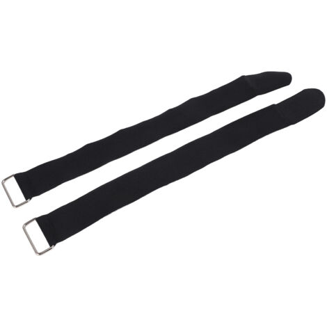 2 Pièces Sangles de Vélo Polyvalentes Réglables pour Pompe et Câbles