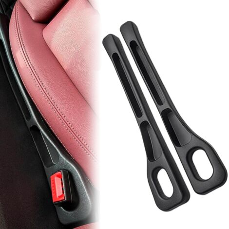 2 Pièces SièGe de Voiture Gap Filler Pad,Remplissage Siege Voiture,BoîTe de Rangement pour SièGes D'Auto,Remplisseur D'Espace SièGe Voiture,Utilisé Dans La Plupart Des Voitures