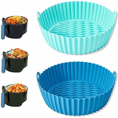 Silicone Liners Pot Rectangle Oven Air Fryer Baking Tray Mold