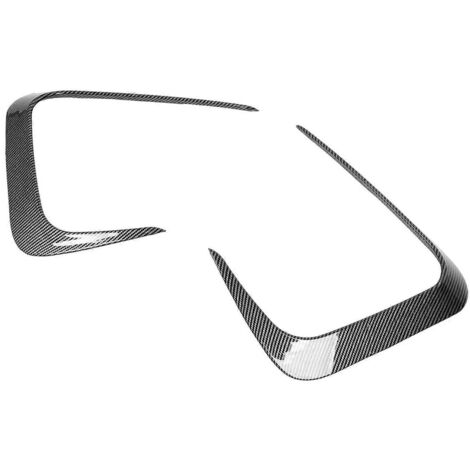 2 pièces spoiler avant pare-chocs ABS lame déflecteur d'air canard pour BMW Série 3 G20 G21 LCI M pack aérodynamique