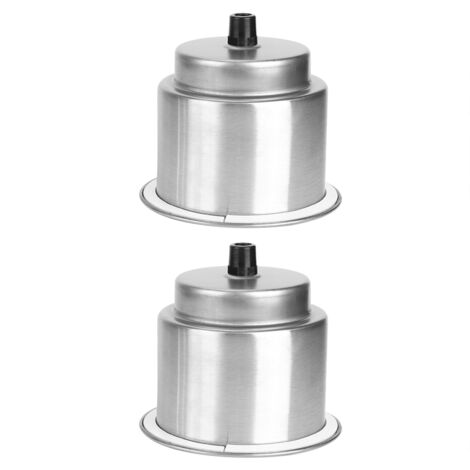 2 Pièces Support à Bouteilles en Acier Inoxydable Argenté pour Équipement Nautique