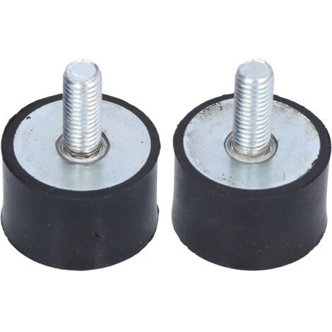 2 Pièces Support Anti-Vibration en Caoutchouc pour Moteur Diesel et Compresseur d'Air, Montage VD M10 25mm