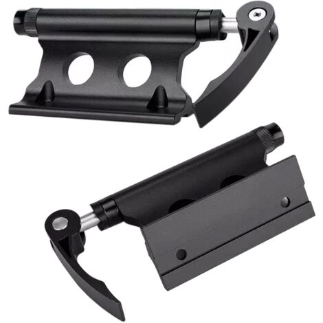 2 Pièces Support de Fixation de Fourche de Vélo, Support Velo Voiture, Support de Fourche de Bicyclette, Support de Fourche Avant pour Vélo- À Dégagement Rapide