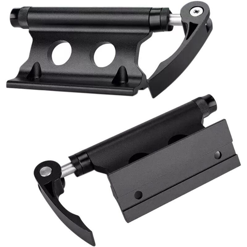 2 Pièces Support de Fixation de Fourche de Vélo, Support Velo Voiture, Support de Fourche de Bicyclette（noir）