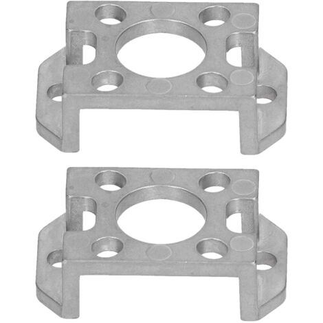 2 Pièces Support de Rail Linéaire en Poutre Carrée Fixe pour Accessoires Gobilda 3208‑0001‑0002