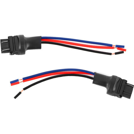 2 Pièces Support Douille Ampoule 3157 avec Fils pour Clignotant