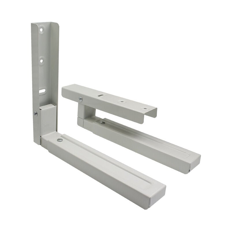 Cyslmuk - 2 Pièces Support Mural Pour Micro Ondes, Supports Micro Ondes, Universel Support pour Four à Micro Ondes, Comprend 6 Vis, Utilisé pour