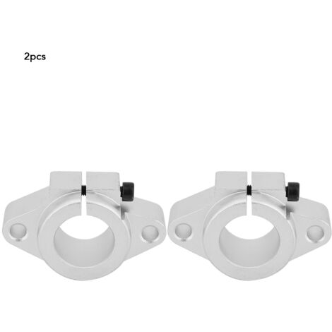 2 pièces Support SHF20 pour Guidage Linéaire et Tige de Rail