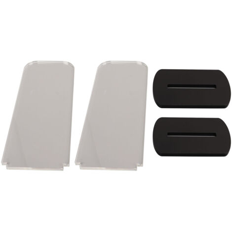 2 Pièces Support Vertical Gants de Boxe Acrylic, Porte-Gants Noir pour Exposition