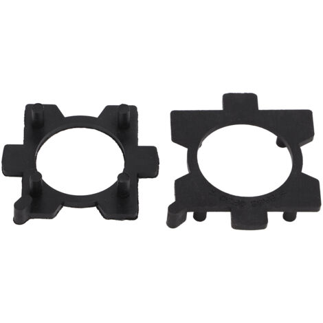 2 pièces supports de Base de phare LED faible puissance conception professionnelle ABS matériel phare support d'ampoule