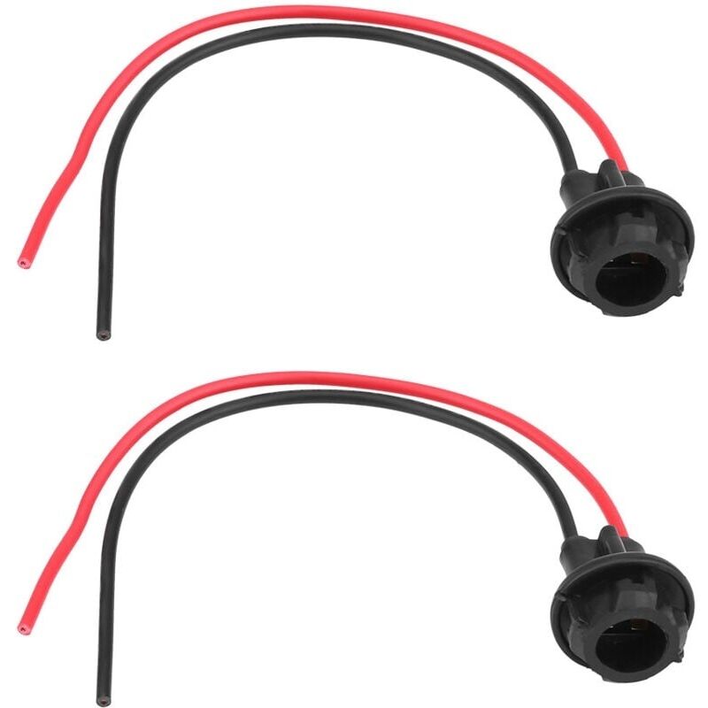 2 pièces T10 W5W 168 194 prise de voiture en ampoule rallonge connecteur de support de douille en caoutchouc souple-VSIAISV