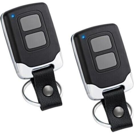 2 pièces télécommande de Garage pour NORMSTAHL EA433 2KS, EA433 2KM Micro, EA433 4KS, N002800, T433-4, Compatible avec la télécommande Crawford 433,92MHz