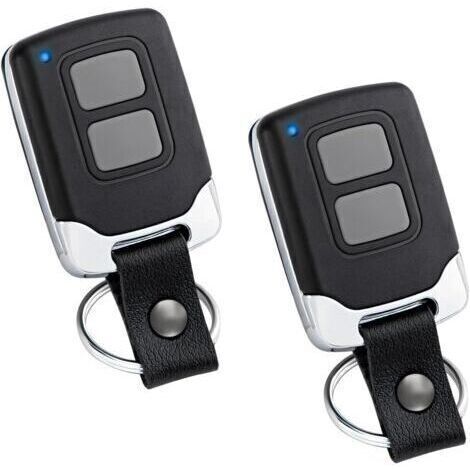 2 pièces télécommande de Garage pour NORMSTAHL EA433 2KS, EA433 2KM Micro, EA433 4KS, N002800, T433-4, Compatible avec la télécommande Crawford 433,92MHz